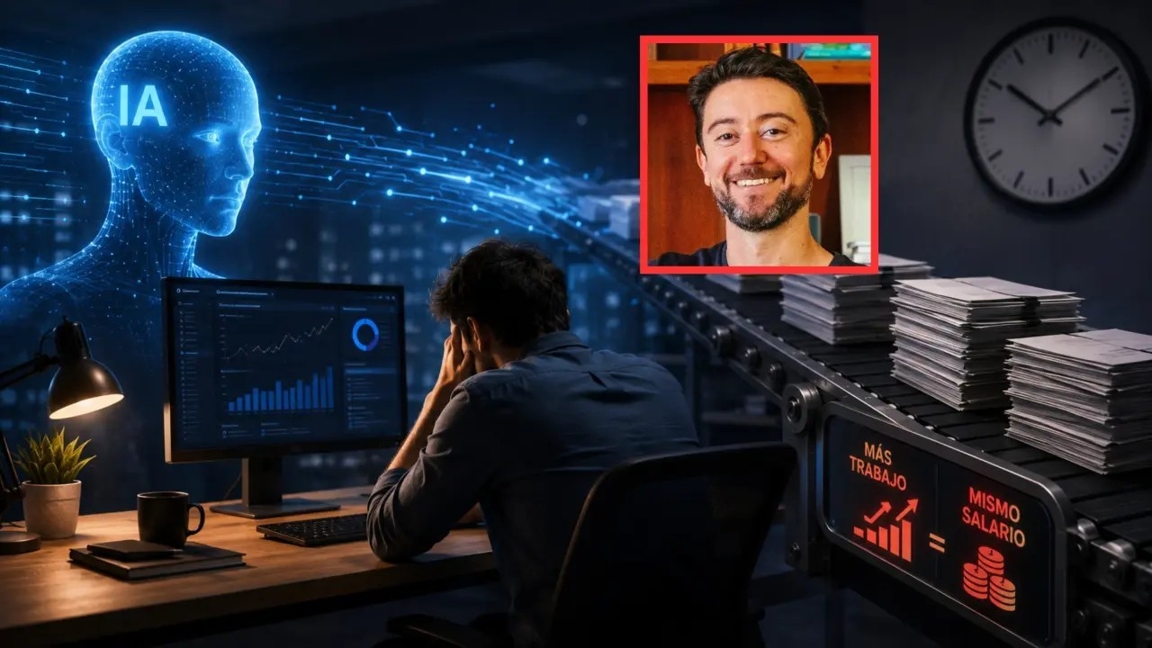 La inteligencia artificial no solo funciona como un potente motor para acelerar la productividad laboral sino que tambien intensifica de manera alarmante la presion sobre los trabajadores disparando los niveles de agotamiento fisico y mental al obligar a gran parte de la plantilla a incrementar sus esfuerzos diarios sin recibir a cambio una compensacion salarial justa acorde a esa nueva carga operativa