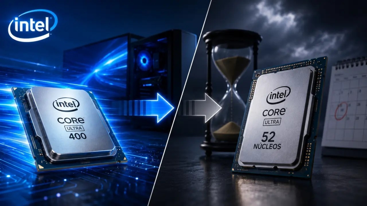 El futuro buque insignia de Intel promete revolucionar el mercado informatico con una arquitectura masiva de 52 nucleos que combina 16 unidades de alto rendimiento, 32 de eficiencia y cuatro de bajo consumo, todo ello bajo una hoja de ruta estrategica que sitúa su esperado lanzamiento comercial hacia finales del año 2027